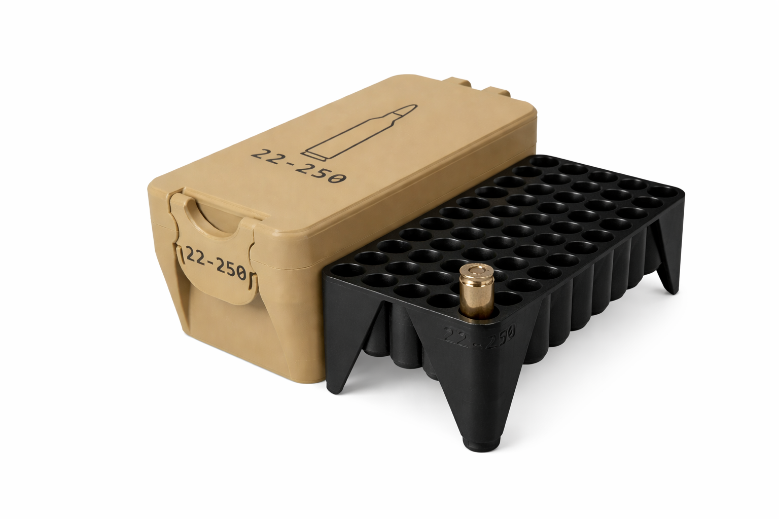 22-250 Rem Ammo Box – 50 Rounds
