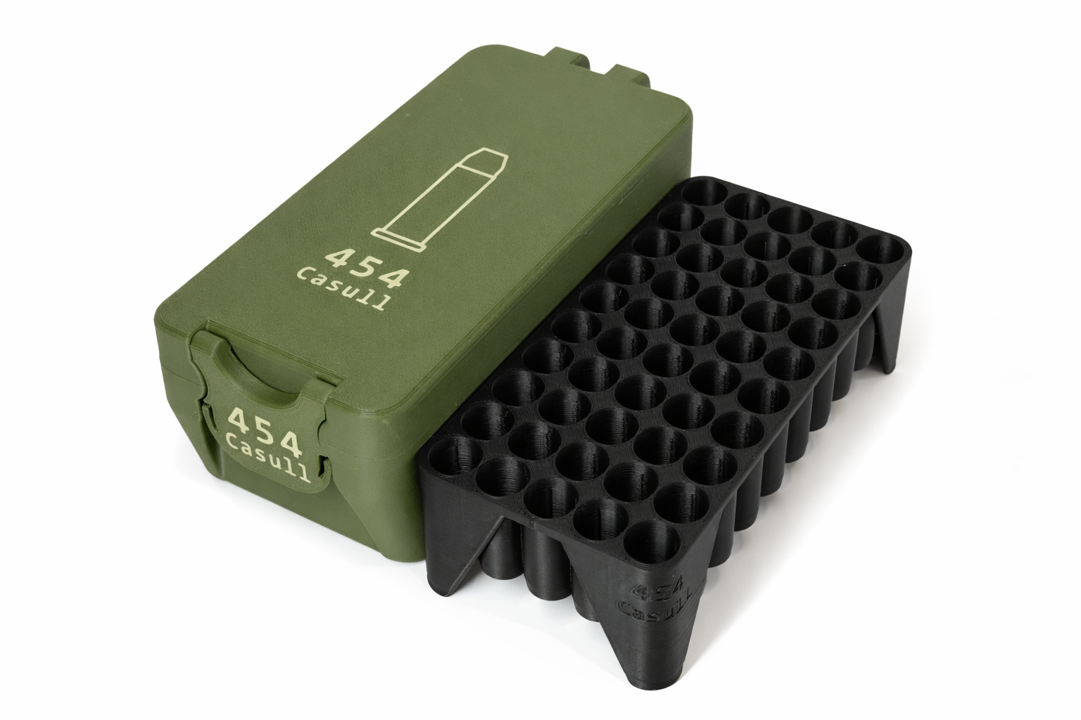 454 Casull Ammo Box – 50 Rounds