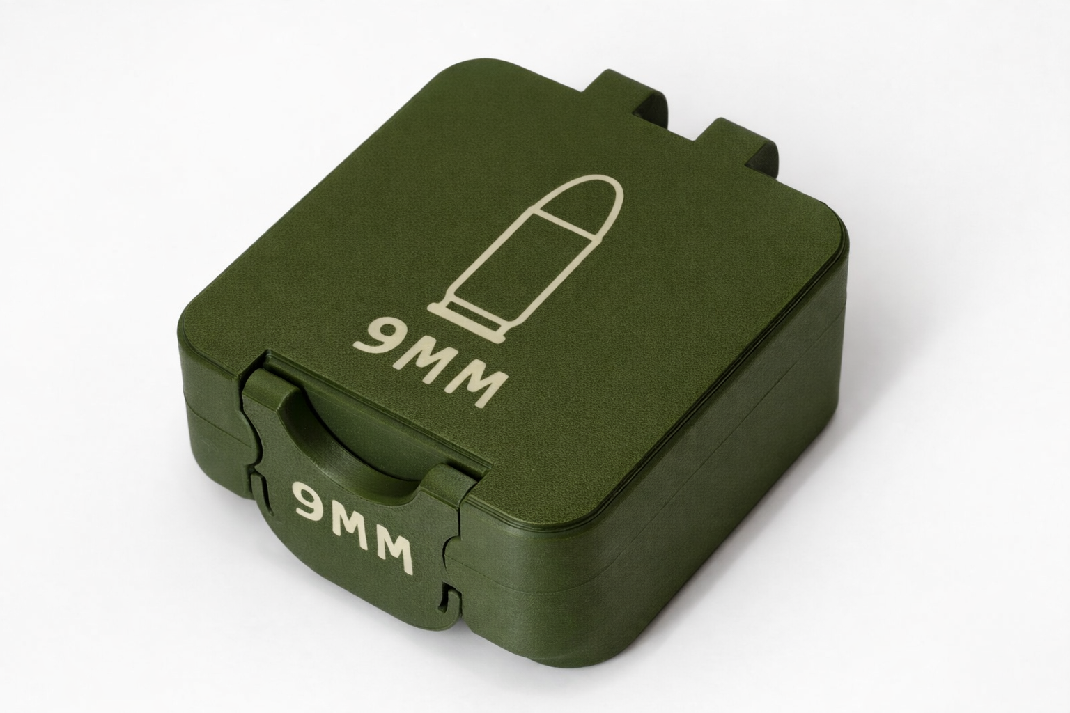 9mm Ammo Box – 25 Rounds