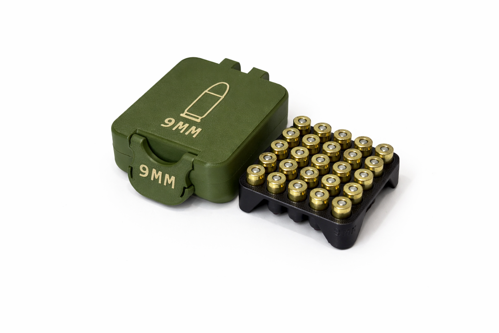9mm Ammo Box – 25 Rounds