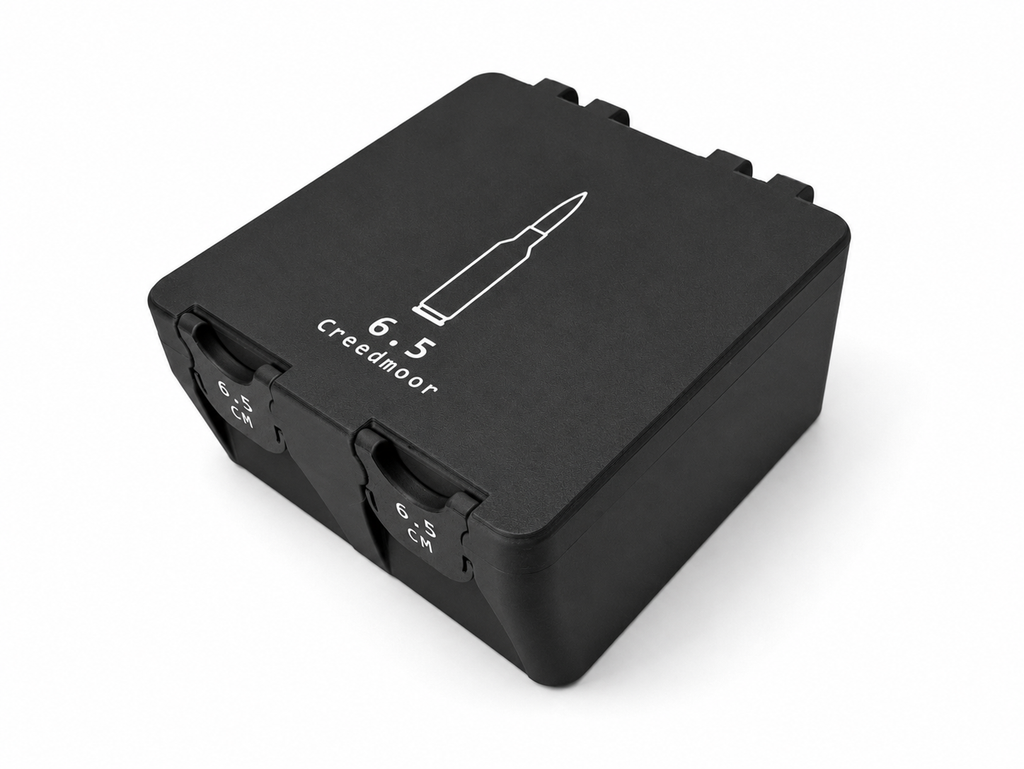 6.5 Creedmoor Ammo Box – 100 Rounds