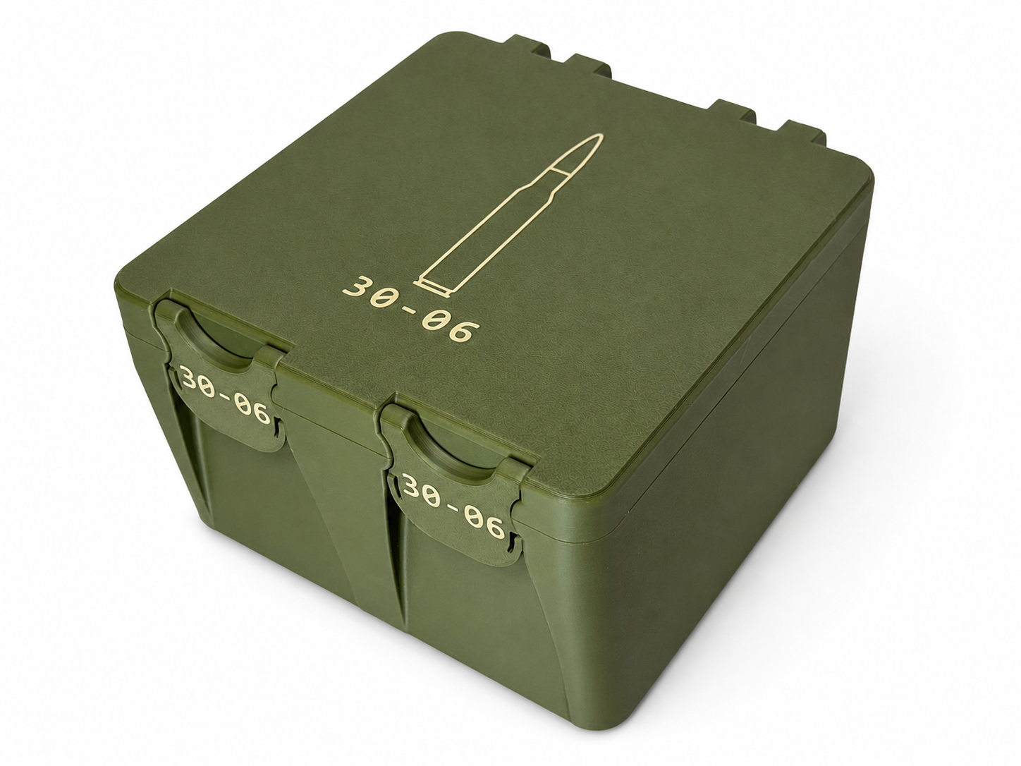 30-06 Springfield Ammo Box – 100 Rounds
