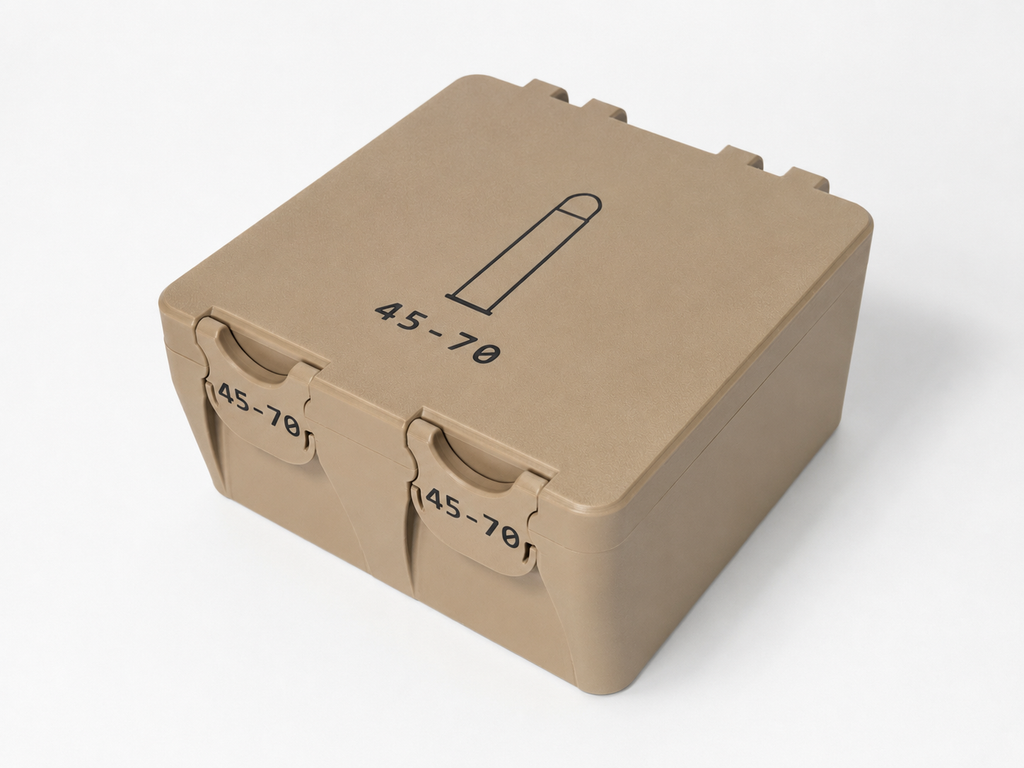 45-70 Ammo Box – 72 Rounds
