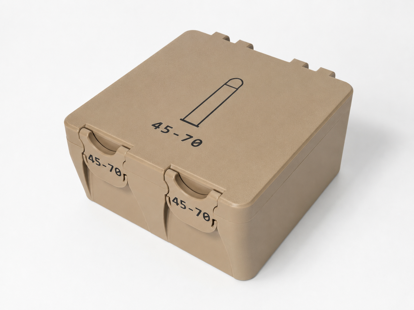 45-70 Ammo Box – 72 Rounds