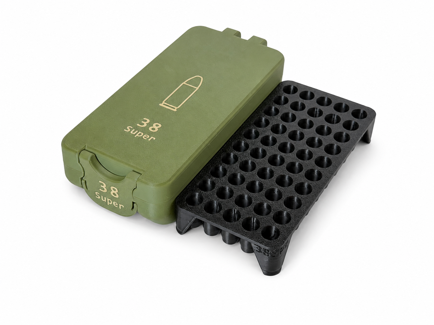 38 Super Ammo Box – 50 Rounds