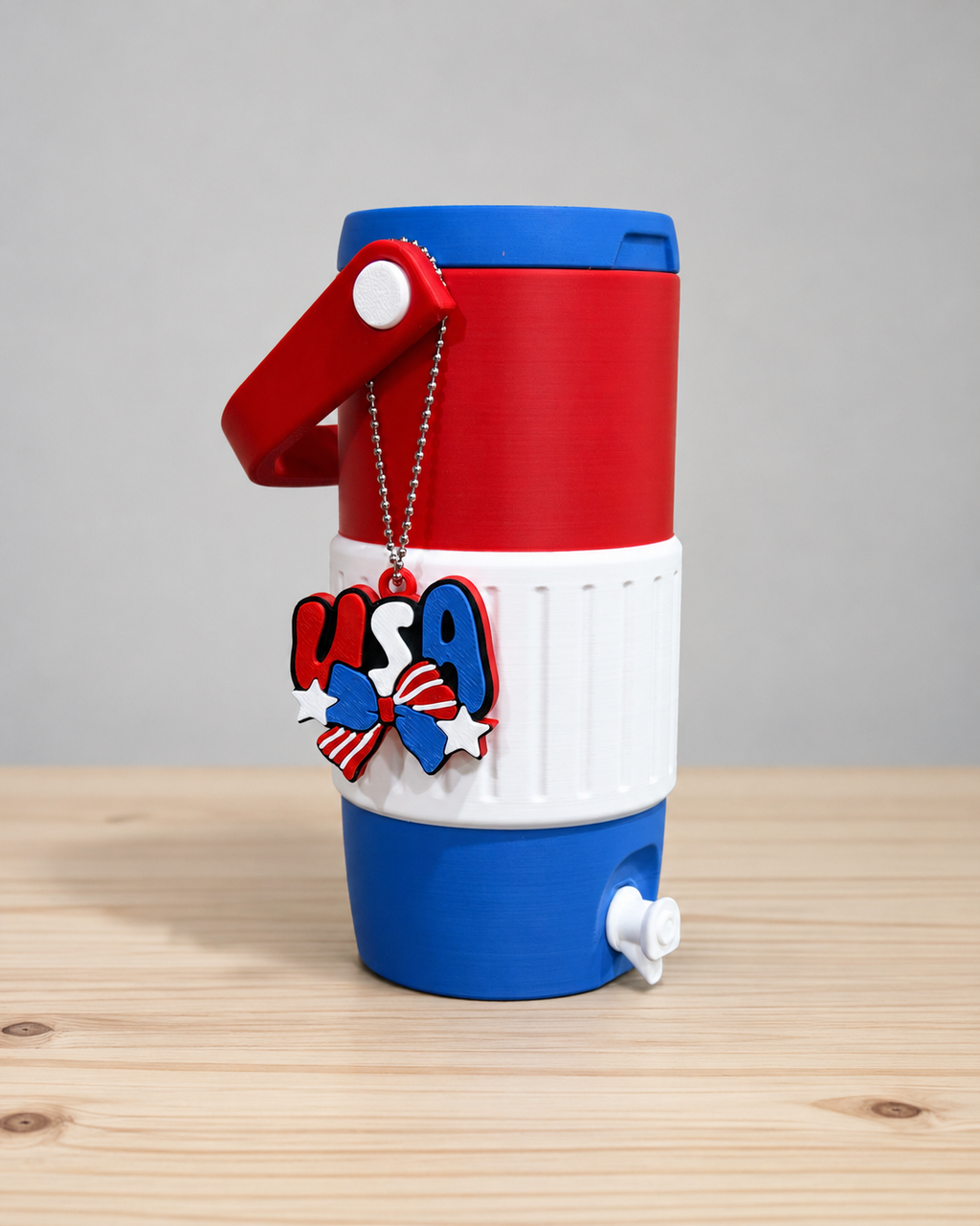 America's 250th Freedom Sipper w/USA Pop Tab Opener - 12 oz. Slim Cans