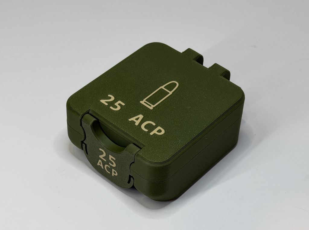 25 ACP Ammo Box – 25 Rounds